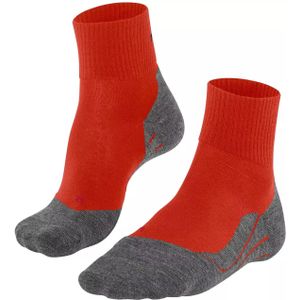 FALKE - TK5 Wool Short - Wandelsokken - Zwart - Lichte Padding, Merinowol