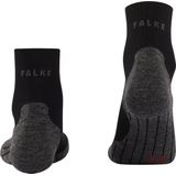 FALKE - TK5 Wander Wool Short - Thermosokken - Zwart - Functioneel Materiaal - 1 Paar