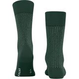 FALKE - Uptown Tie - Katoenen Herensokken - Groen - 1 Paar - Ademend met Ruitjes en Stippen