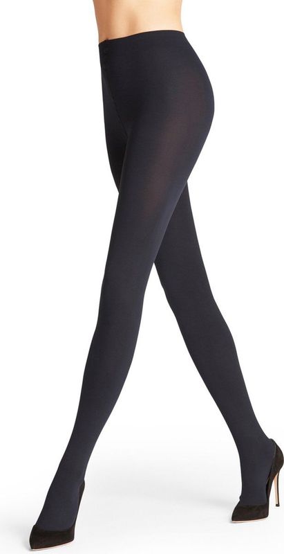 FALKE - Pure Matt - Panty - Blauw - Ondoorzichtig 100 DEN