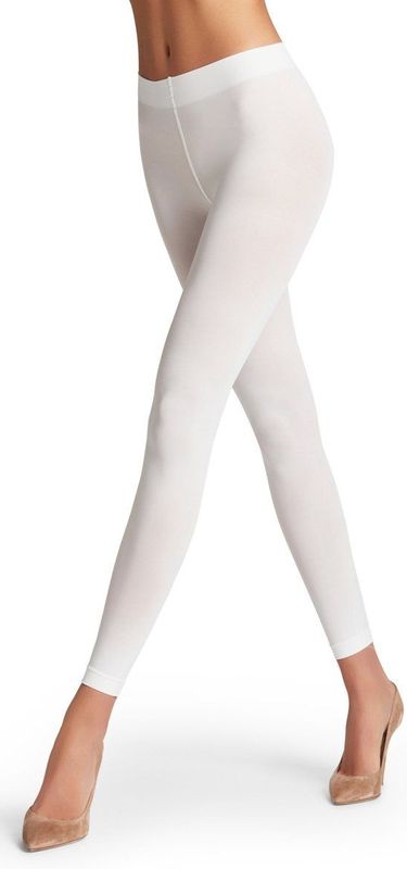 FALKE - Pure Matt 50 DEN - Legging - Wit - Katoenmix