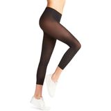 FALKE Pure Matt DEN dames Capri - zwart (black)