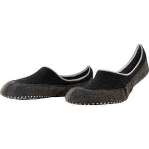 FALKE Cosyshoe Huissokken - Zwart - Merino Wol - Antislip Noppen