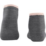 FALKE Cosy Plush knuffelzachte pluche zool wol alpaca huissokken dames grijs