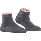 FALKE Cosy Plush knuffelzachte pluche zool wol alpaca huissokken dames grijs