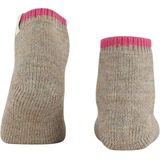 FALKE Cosy Plush knuffelzachte pluche zool wol alpaca huissokken dames grijs