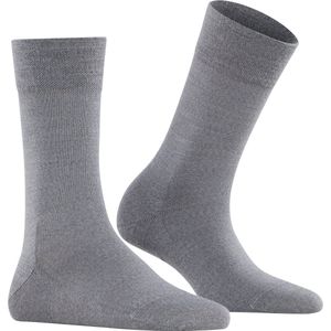 FALKE - Sensitive Berlin - Damessokken - Antraciet - Merinowol/Katoen