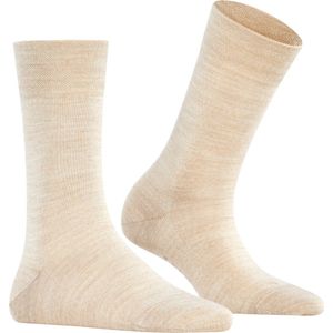 FALKE - Dames Sokken - Beige - Katoen/Merinowol - Duurzaam Comfort