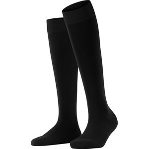 FALKE - ClimaWool - Kniekousen - Zwart - Merinowol/TENCEL™ Lyocell