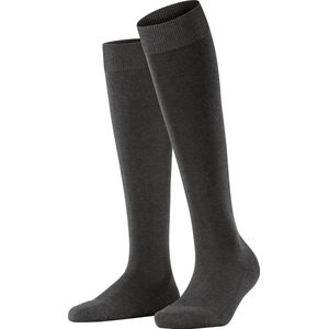 FALKE ClimaWool dames kniekousen, antraciet melange (anthra. mel.)