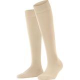 FALKE ClimaWool duurzaam lyocell merinowol kniekousen dames beige - Maat 37-38