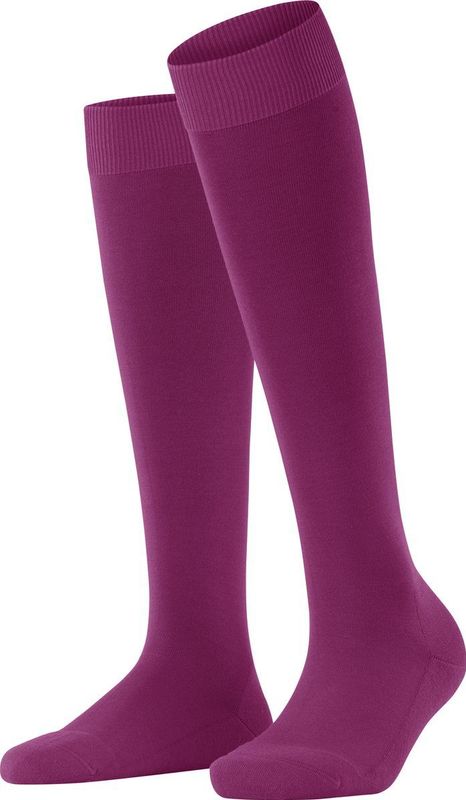 FALKE - ClimaWool - Kniekousen - Roze - Ademend, Warm, Droog, Duurzaam, Lyocell, Maagdelijke Wol