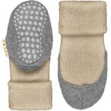 FALKE Baby Cosyshoe antislip noppen merinowol huissokken pantoffels meisjes jongens beige