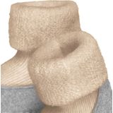 FALKE Baby Cosyshoe antislip noppen merinowol huissokken pantoffels meisjes jongens beige