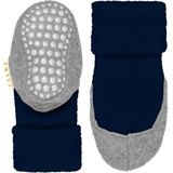FALKE Cosyshoe Pantoffels - Blauw - Merinowol - Antislip Noppen