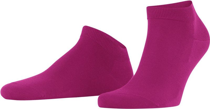 FALKE - ClimaWool - Heren Sneakersokken - Roze - Wolmix