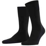 FALKE Heren Sokken ClimaWool M So wol lyocell eenkleurig 1 paar, Zwart Black 3000, 45-46