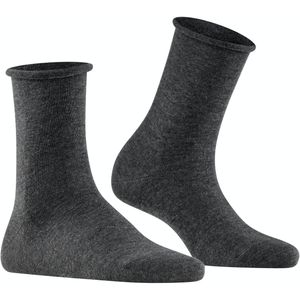 FALKE Active Breeze damessokken, ademend, duurzaam, lyocell, dun, effen, elegant, verkoelend effect, zachte rolranden, zonder druk op het been, 1 paar, Grijs (Antraciet Melange 3117) nieuw -