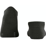 FALKE - ClimaWool - Sneakersok - Zwart - Merinowol en TENCEL™ Lyocell