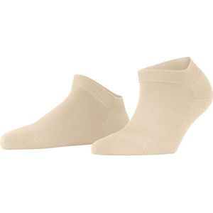 FALKE Dames Korte sokken ClimaWool W Sn wol lyocell kort eenkleurig 1 paar, Beige Cream 4011, 39-40