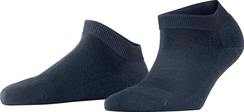 FALKE - ClimaWool - Sneakersokken - Blauw - Vochtregulerend, Temperatuurregulerend, Duurzaam, Lyocell, Merinowol