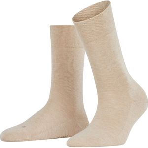 FALKE Sensitive London damessokken - beige (sand mel.) - Maat: 35-38