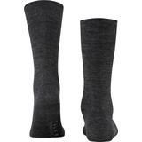 FALKE - Sensitive Berlin - Sokken - Grijs Anthracite Melange - Wol Katoen - 1 Paar