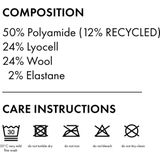 FALKE - ClimaWool - Kniekousen - Groen - Merinowol en Tencel Lyocell
