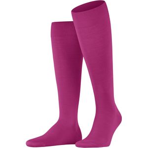 FALKE ClimaWool Kniekousen - Roze - Merinowol en Tencel Lyocell