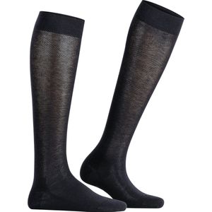 FALKE - Sensitive London - Kniekousen - Donkerblauw - Ergonomisch Vormgegeven