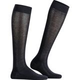 FALKE - Sensitive London - Kniekousen - Donkerblauw - Ergonomisch Vormgegeven