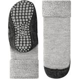 FALKE Cosyshoe Minis antislip noppen merinowol huissokken pantoffels kinderen grijs - Maat 27-28