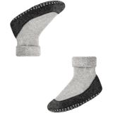 FALKE Cosyshoe Minis Pantoffels - Grijs - Merinowol - Antislip Noppen