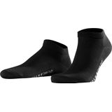FALKE Cool 24/7 koelingseffect functioneel garen organisch katoen sneakersokken heren zwart - Maat 39-40
