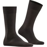 FALKE - Cool 24/7 - Huissokken - Bruin - Biologisch Katoen, Versterkt, Verkoelend, Pluisvrij