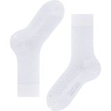 FALKE - Sensitive London - Herensokken - Wit - Duurzaam Katoen, Ademend, Comfort Tailleband