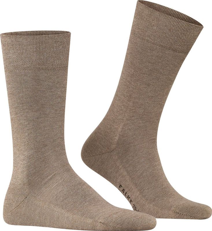 FALKE Sensitive London - Herensokken - Bruin - Duurzaam Katoen