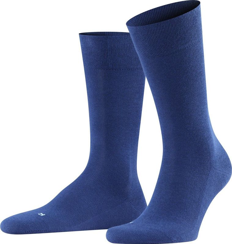 FALKE - Sensitive London - Herensokken - Blauw - Duurzaam Katoen, Comfort Tailleband, Ademend