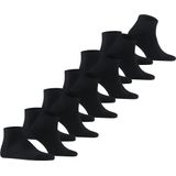 FALKE Happy 6 Pack katoen multipack sneakersokken heren blauw