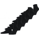 FALKE Happy 6 Pack katoen multipack sneakersokken heren blauw