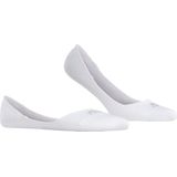 FALKE Cool 24/7 koelingseffect functioneel garen duurzaam katoen footies heren wit - Maat 39-40