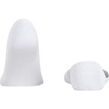 FALKE Cool 24/7 koelingseffect functioneel garen duurzaam katoen footies heren wit - Maat 39-40