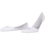 FALKE Cool 24/7 koelingseffect functioneel garen duurzaam katoen footies heren wit - Maat 39-40