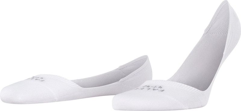 FALKE Cool 24/7 koelingseffect functioneel garen duurzaam katoen footies heren wit - Maat 39-40