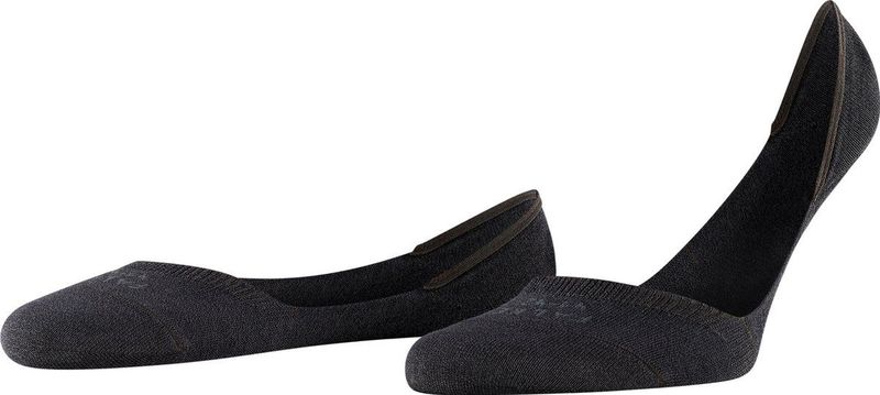 FALKE Cool 24/7 koelingseffect functioneel garen duurzaam katoen footies heren grijs - Maat 41-42