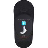 FALKE Cool 24/7 koelingseffect functioneel garen duurzaam katoen footies heren grijs - Maat 39-40