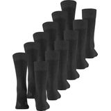 FALKE Happy 6 Pack katoen multipack sokken heren grijs