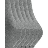 FALKE - Happy 6-Pack - Herensokken - Grijs - Katoen - Multipack 6 Paren