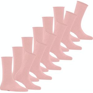 FALKE - Happy Sokken - Roze - Katoen - Multipack 6 Paren