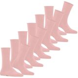 FALKE - Happy Sokken - Roze - Katoen - Multipack 6 Paren